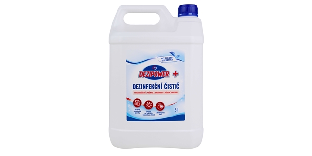 DEZIPOWER PLUS dezinfekční čistič 5 l                                                                                                                                                                                                                     